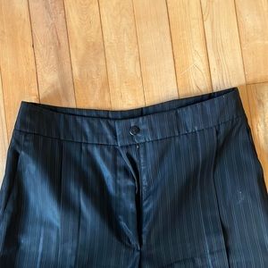 Krizia flared black slacks